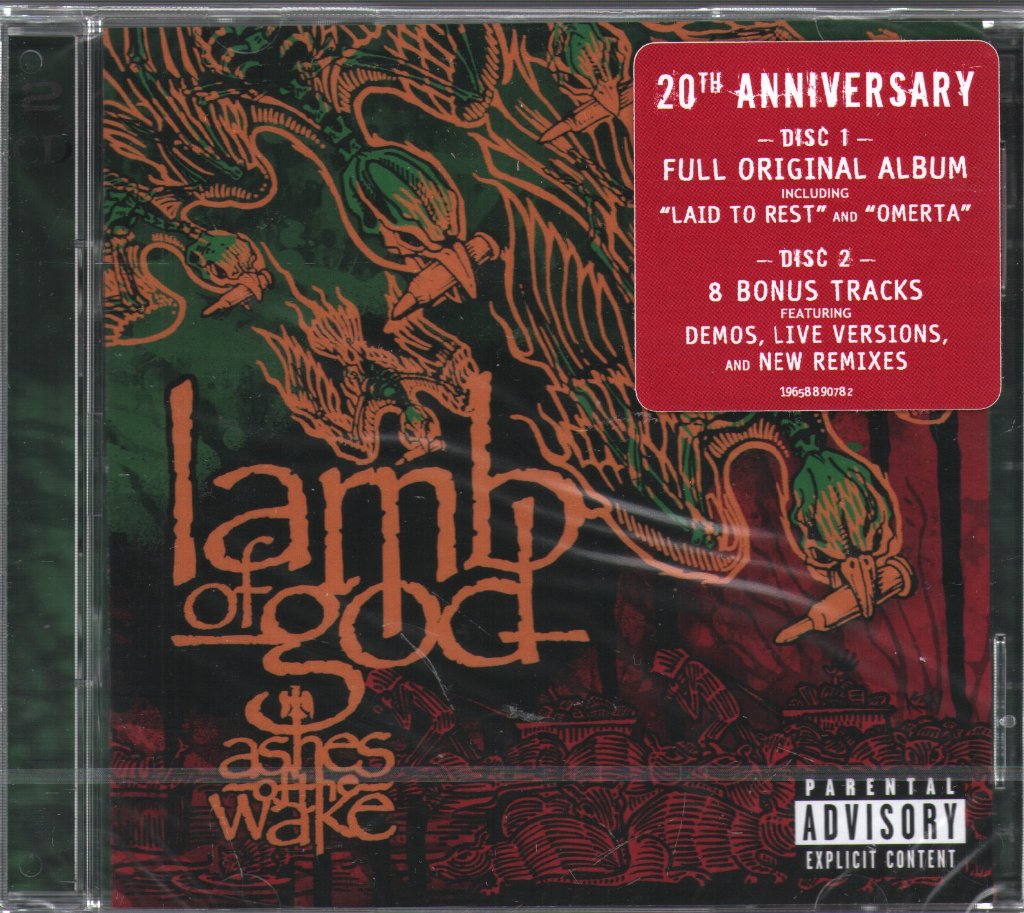 Lamb Of God - Ashes of the Wake - Double Cd