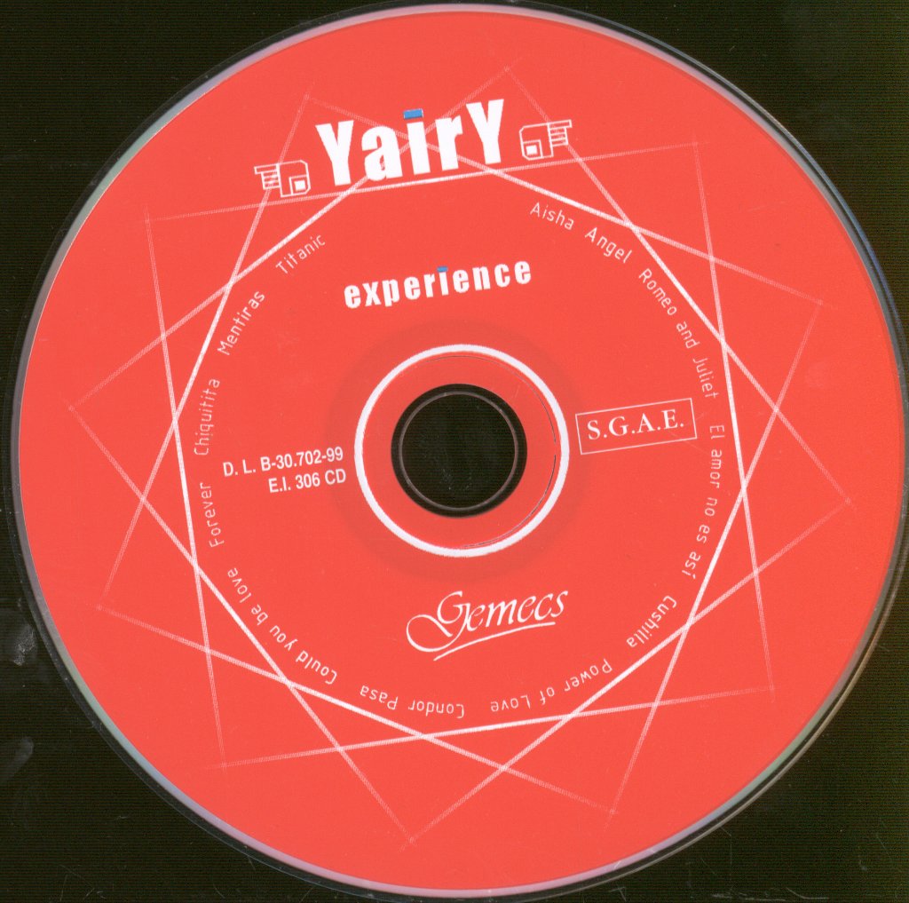 Yairy Experience - Music From The Andes Vol 1 - Cd