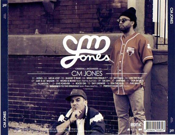 CM Jones (creestal & moshadee) - Perfect Hand Off - Cd