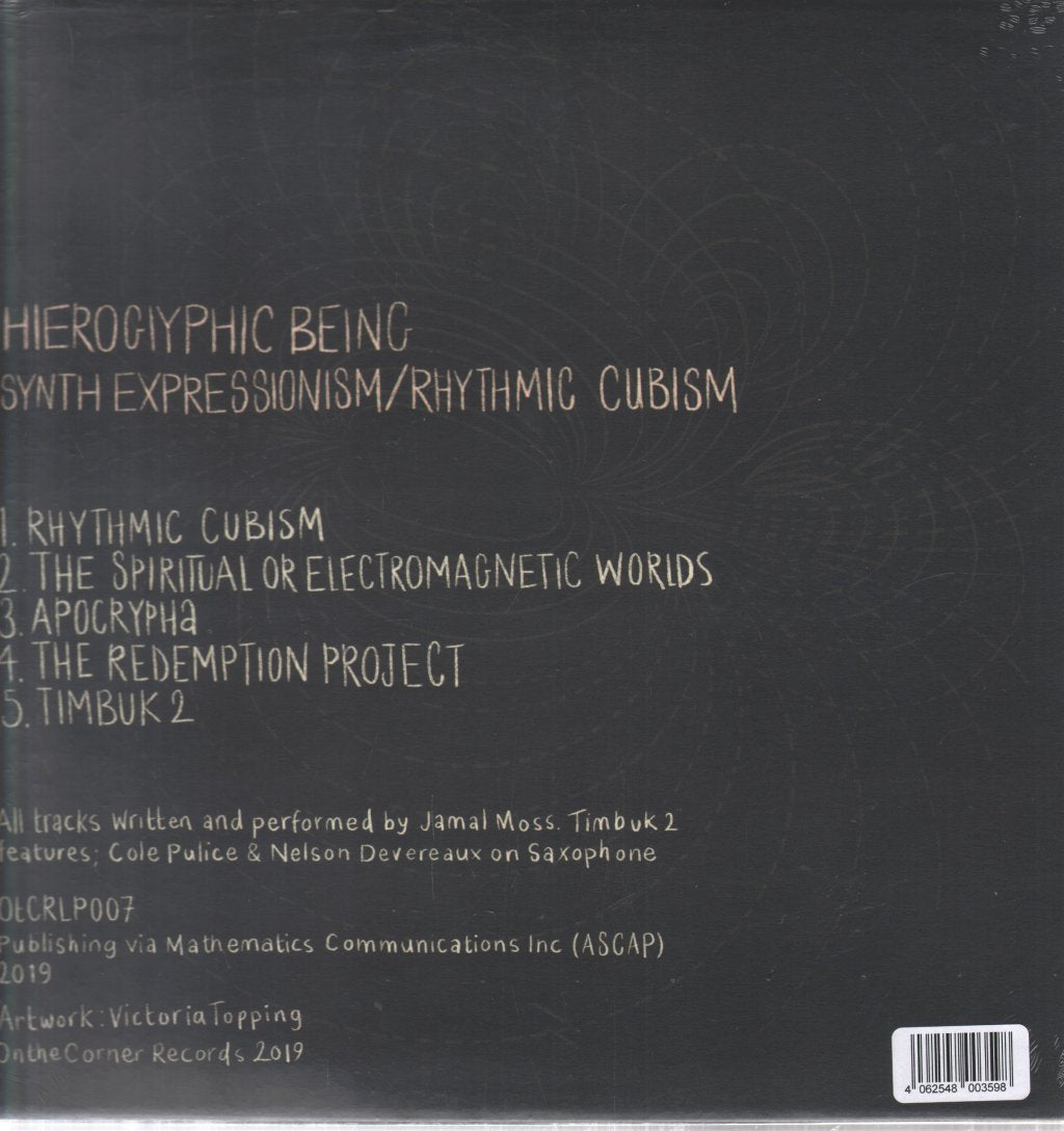 Hieroglyphic Being - Synth Expressionism/Rhythmic Cubism - Lp