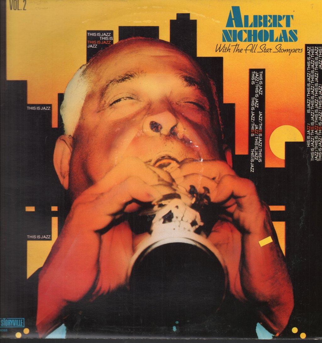 Albert Nicholas and All Star Stompers - This Is Jazz Vol.2 - Lp