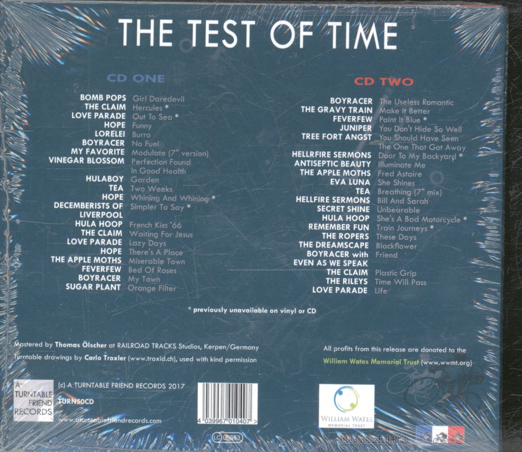 Various Artists - Test Of Time - Double Cd