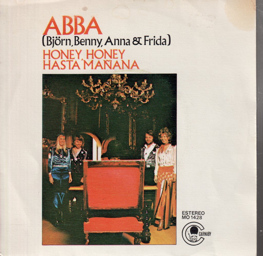 ABBA - Honey, Honey / Hasta Mañana - 7 Inch