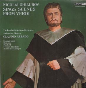 Nicolai Ghiaurov - Sings Scenes From Verdi - Lp