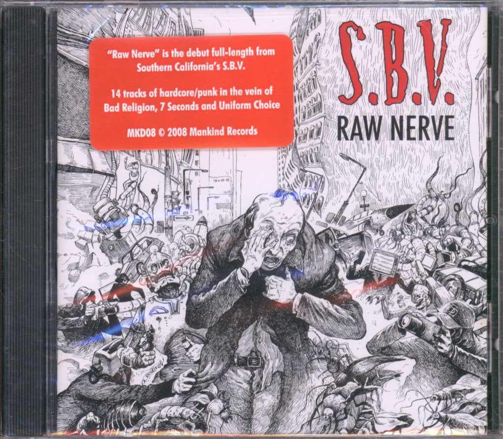 Silent But Violent - Raw Nerve - Cd