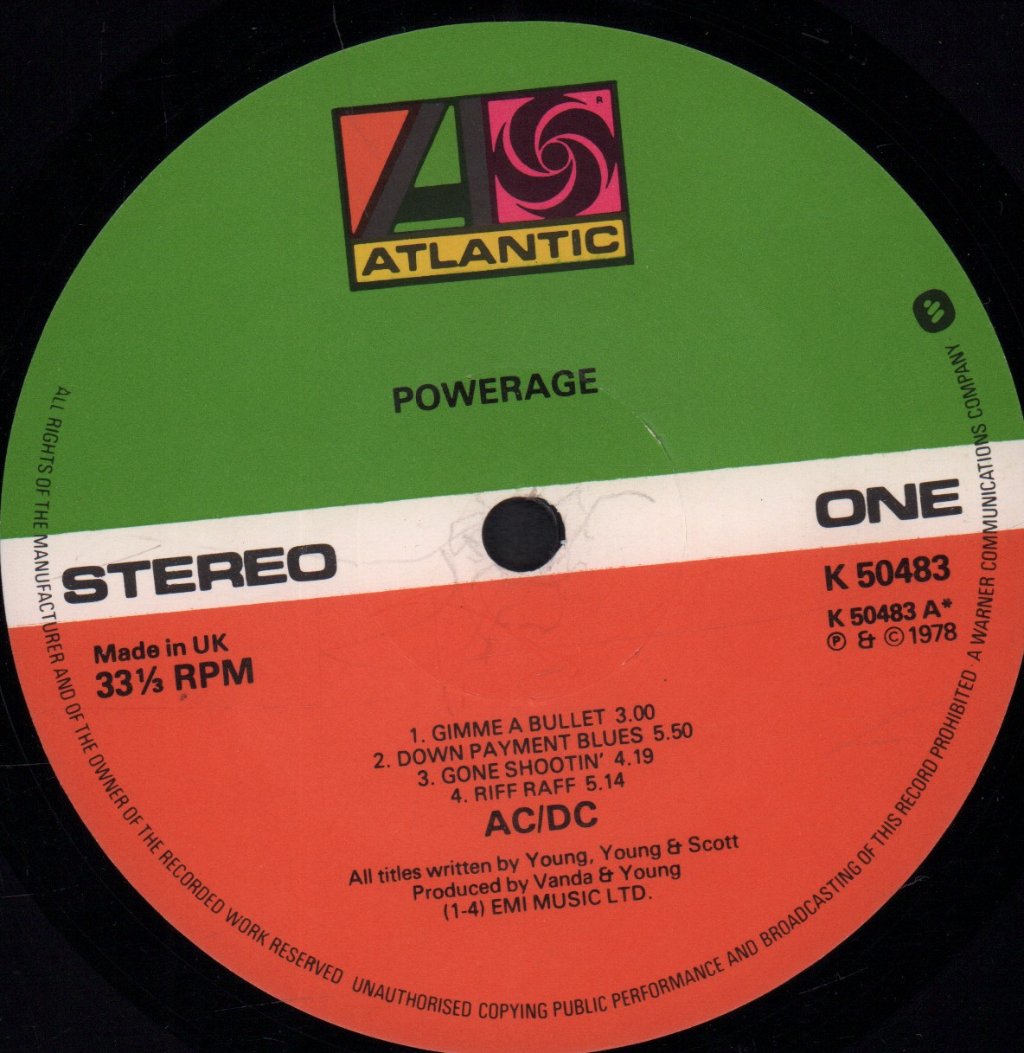 AC/DC - Powerage - Lp