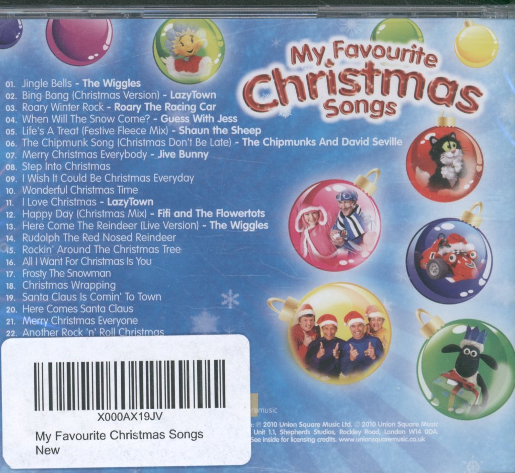 Various Artists - My Favourite Christmas Songs - Cd