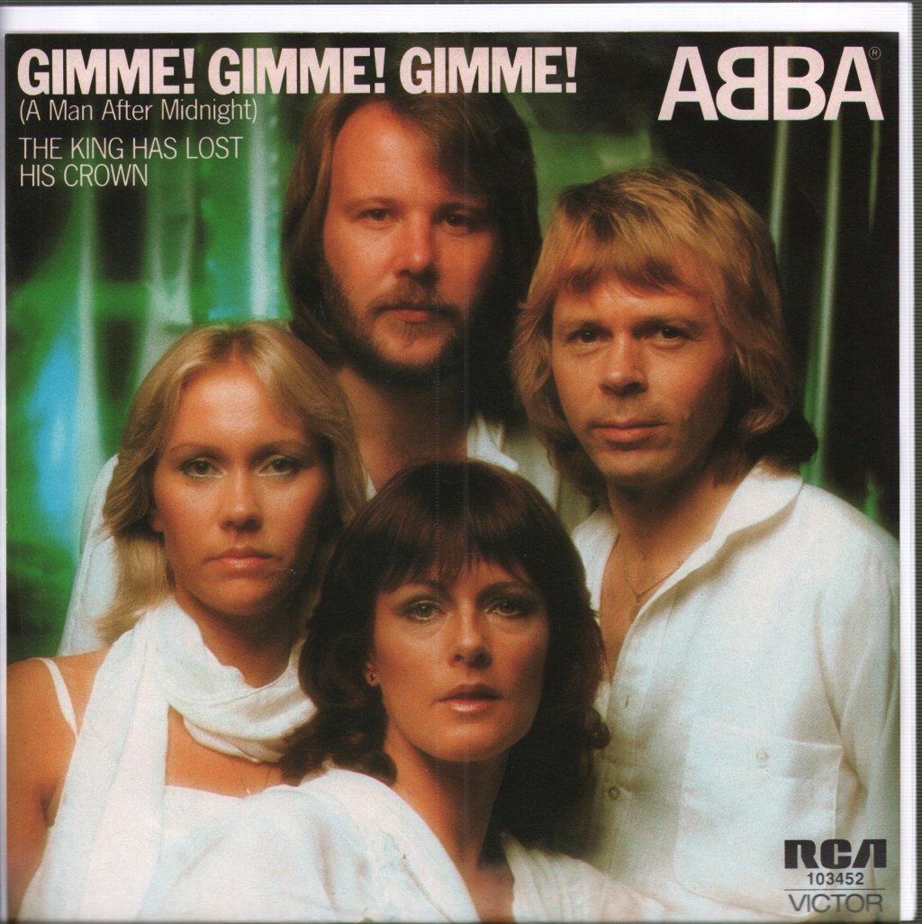 ABBA - Gimme! Gimme! Gimme! (A Man After Midnight) - 7 Inch