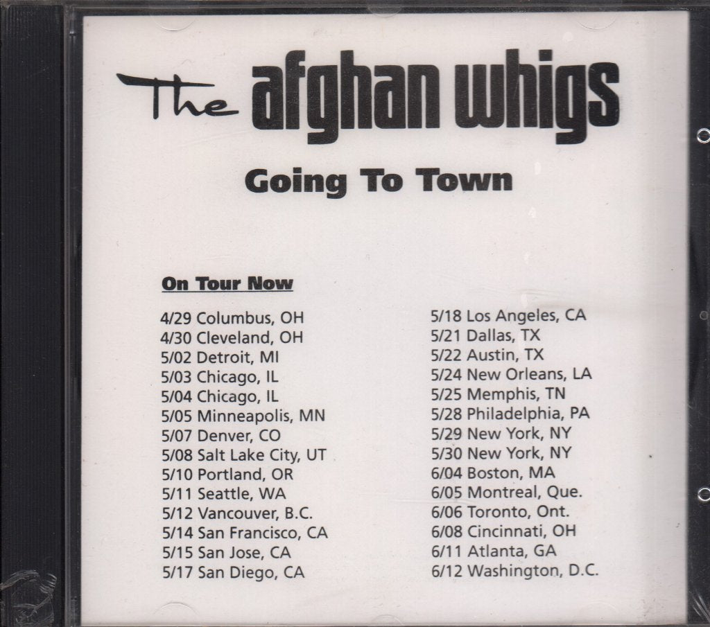 Afghan Whigs - Going To Town - Cd