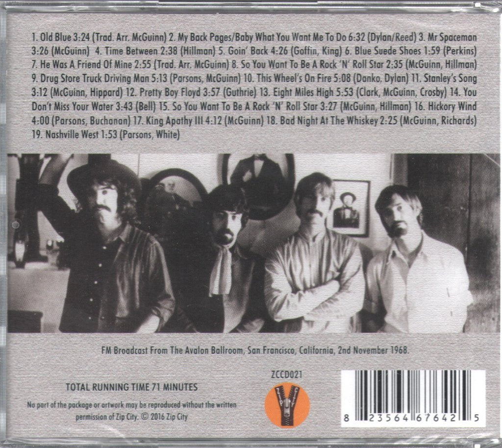 Byrds - Fun In Frisco - Cd