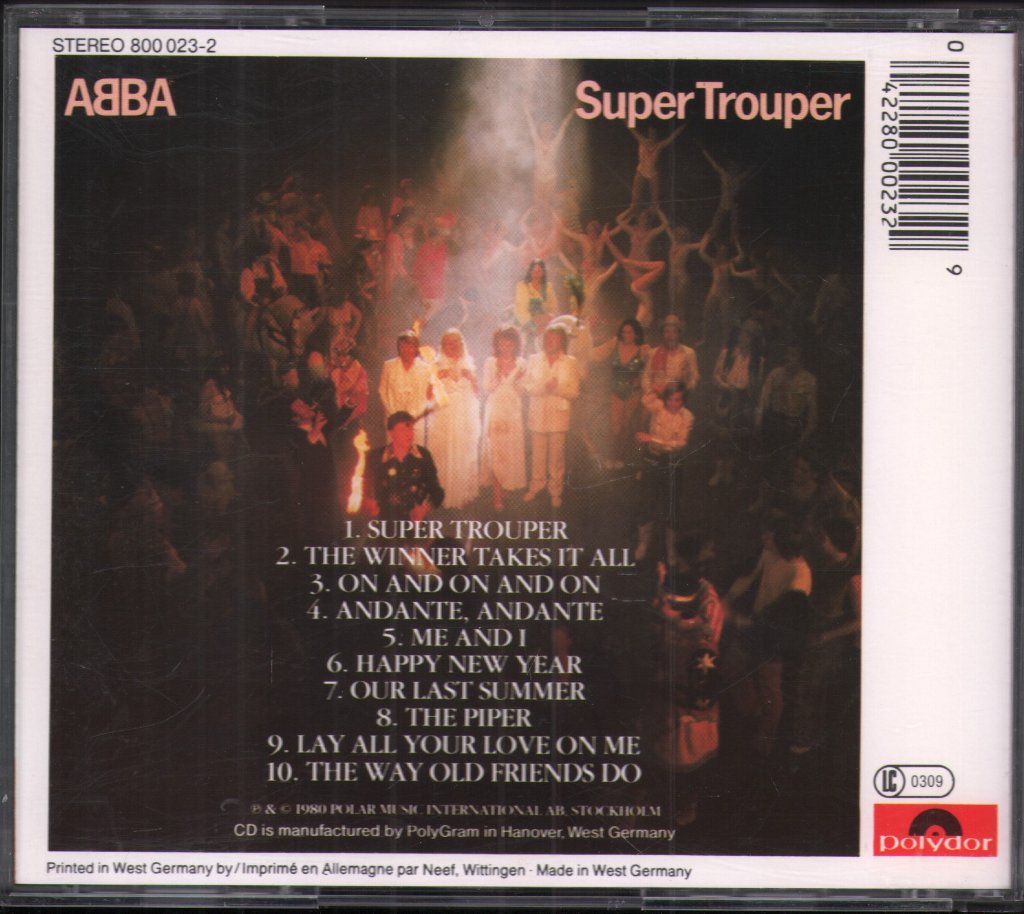 ABBA - Super Trouper - Cd