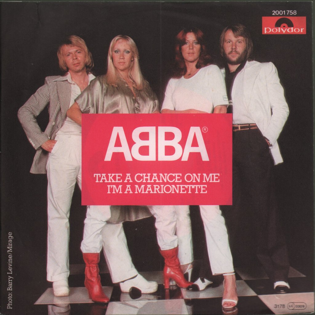 ABBA - Take A Chance On Me / I'm A Marionette - 7 Inch