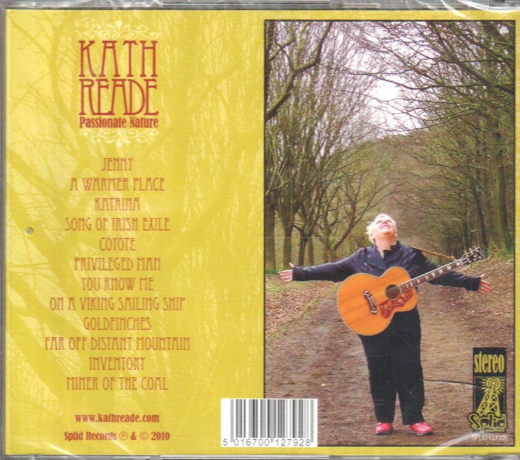 Kath Reade - Passionate Nature - Cd