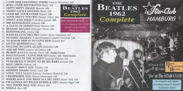 Beatles - 1962 Complete At The Star Club - Cdr