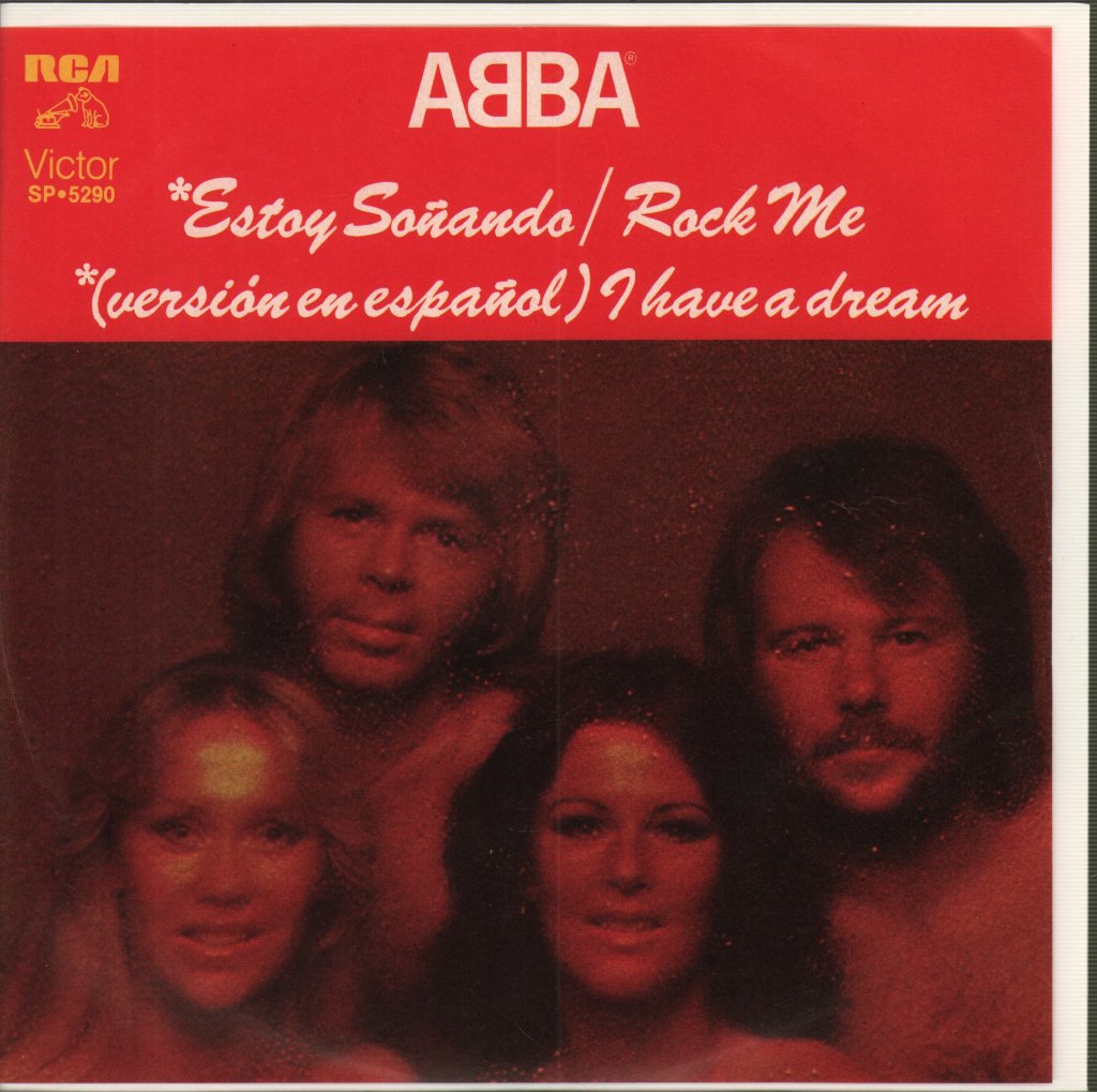 ABBA - Estoy Soñando (Versión En Español) = I Have A Dream / Rock Me = Muéveme - 7 Inch