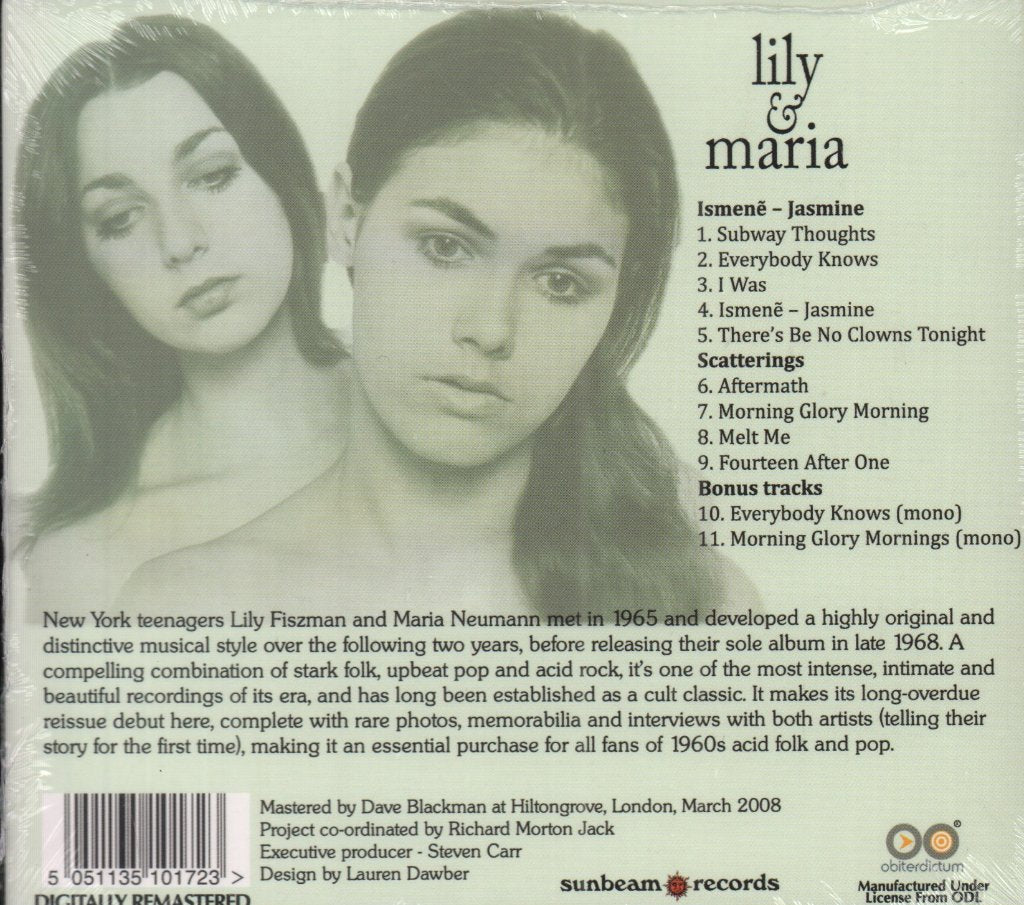 Lily & Maria - Lily & Maria - Cd