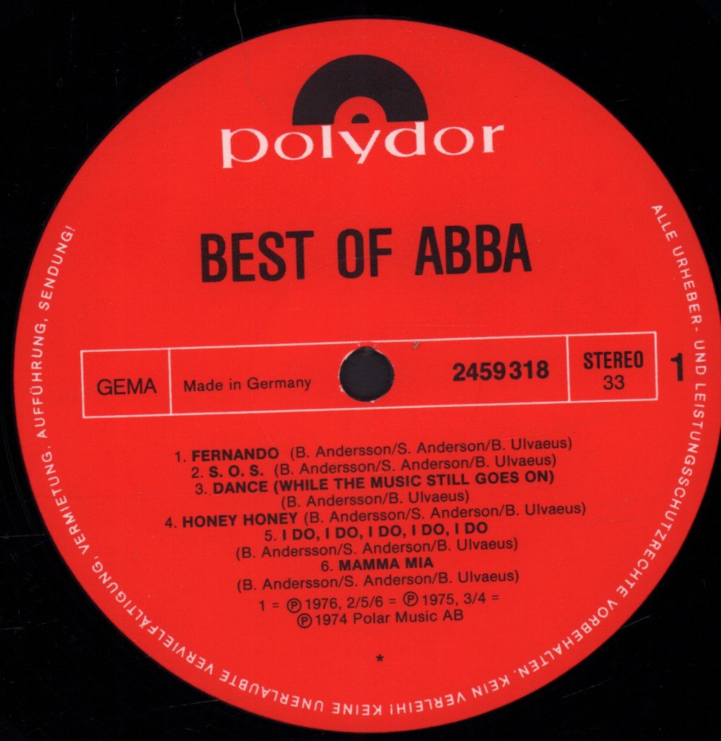 ABBA - Best Of - Lp