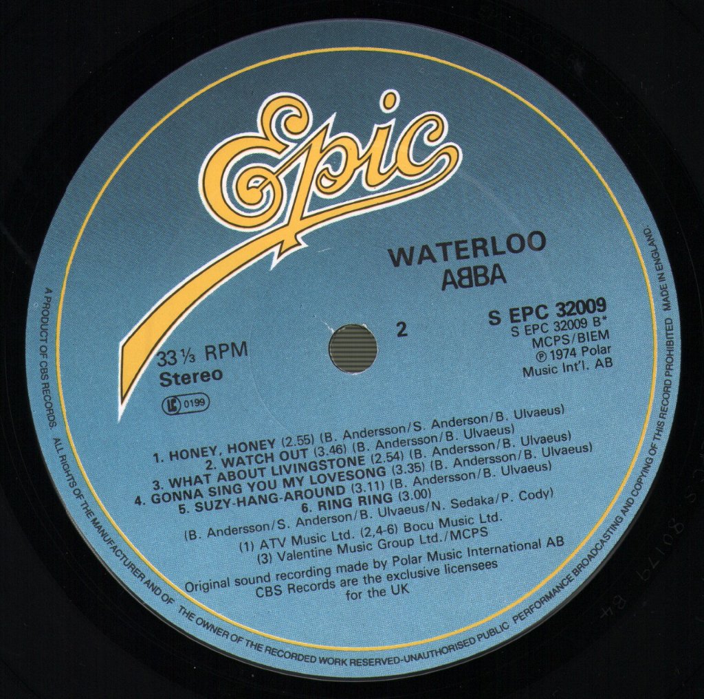 ABBA - Waterloo - Lp