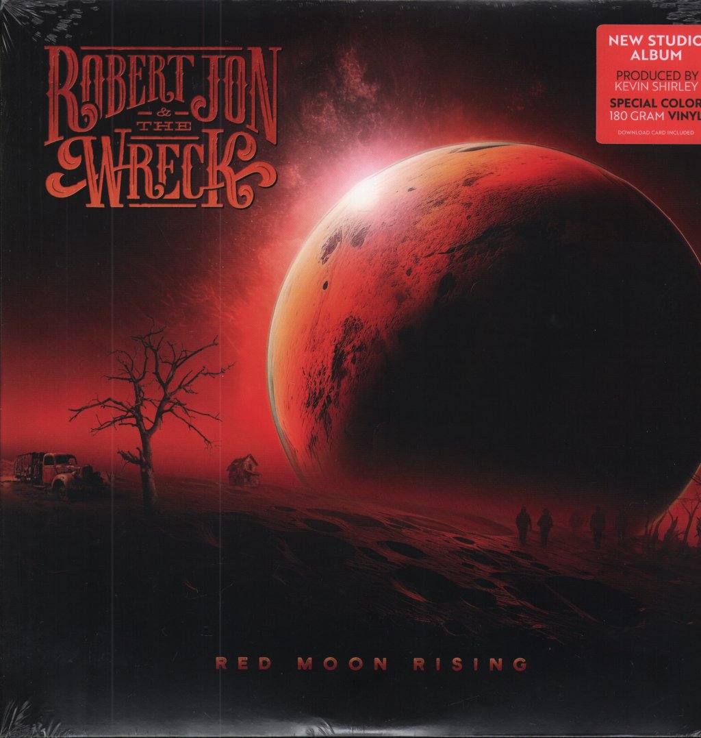 robert jon and the wreck - Red Moon Rising - Lp