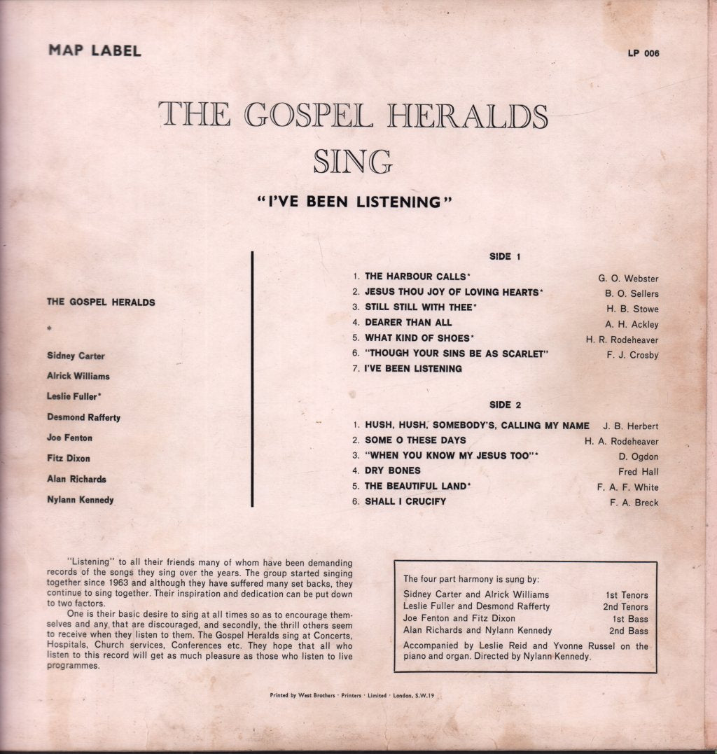 gospel heralds - gospel heralds - Lp