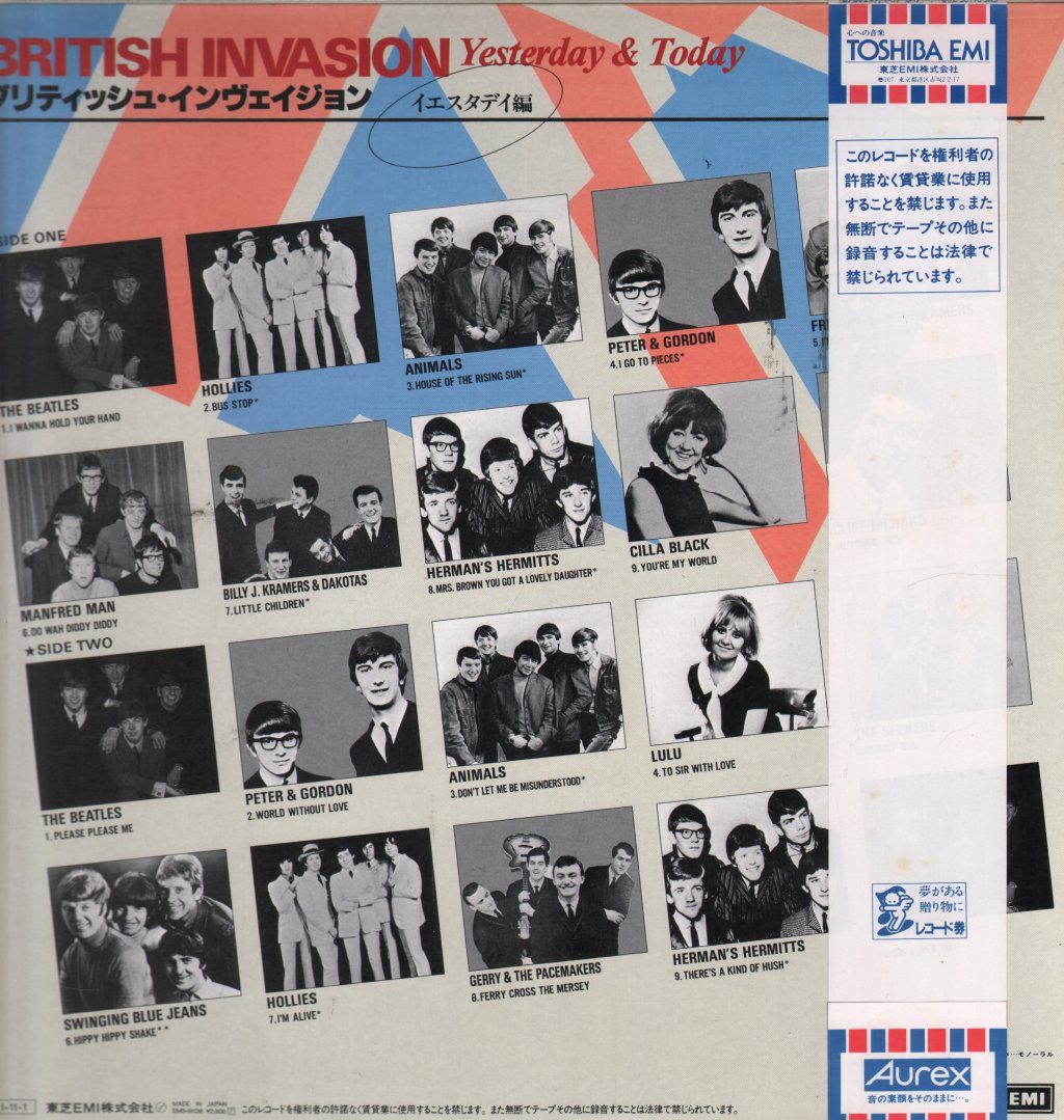 Various Artists - British Invasion Yesterday & Today - Lp