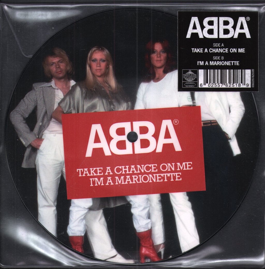 ABBA - Take A Chance On Me / I'm A Marionette - 7 Inch