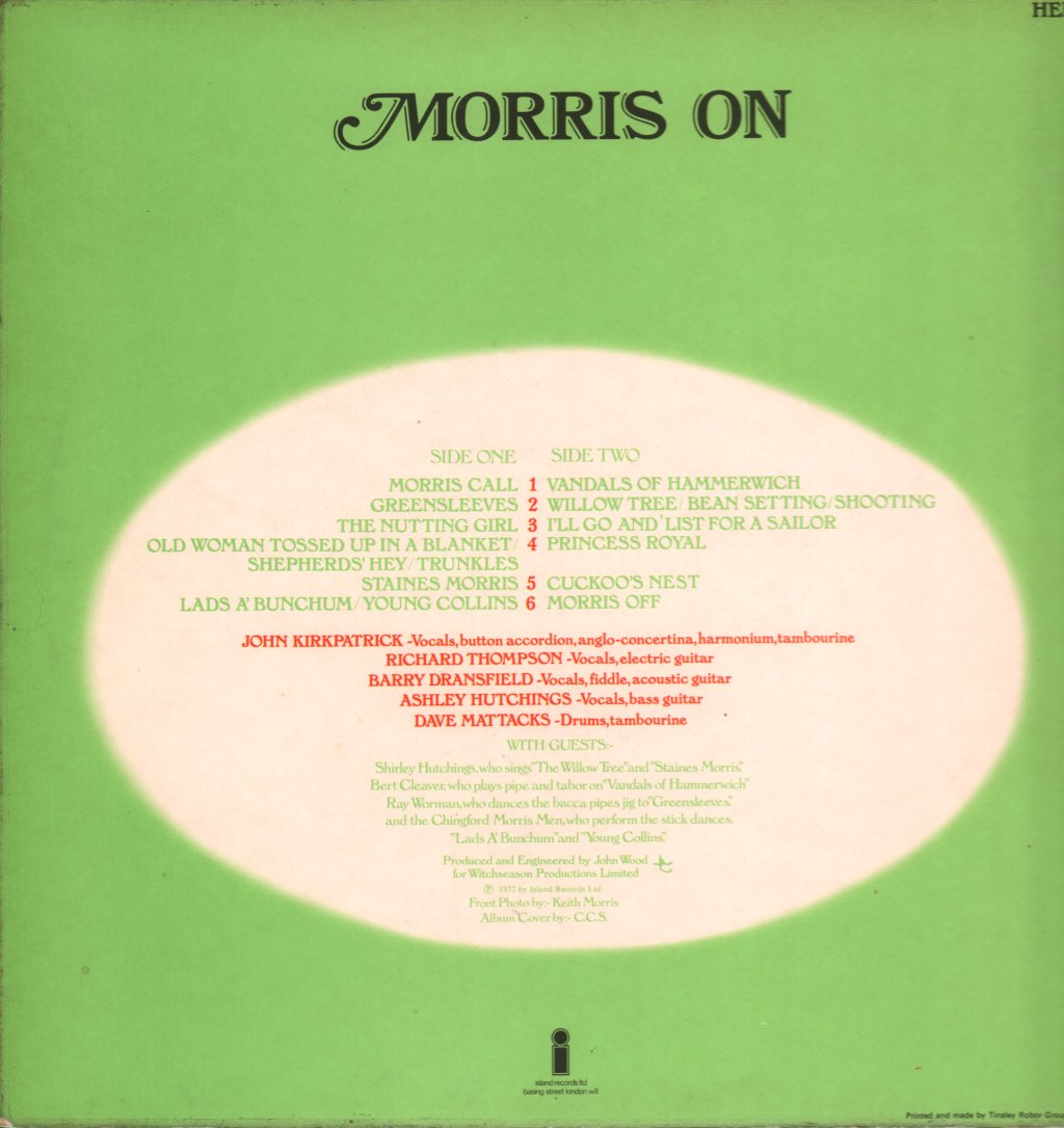 Morris On - Morris On - Lp