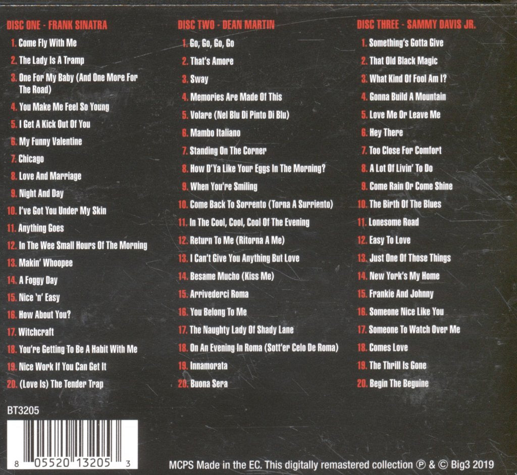 Various Artists - Rat Pack 60 Essential Recordings - Triple Cd