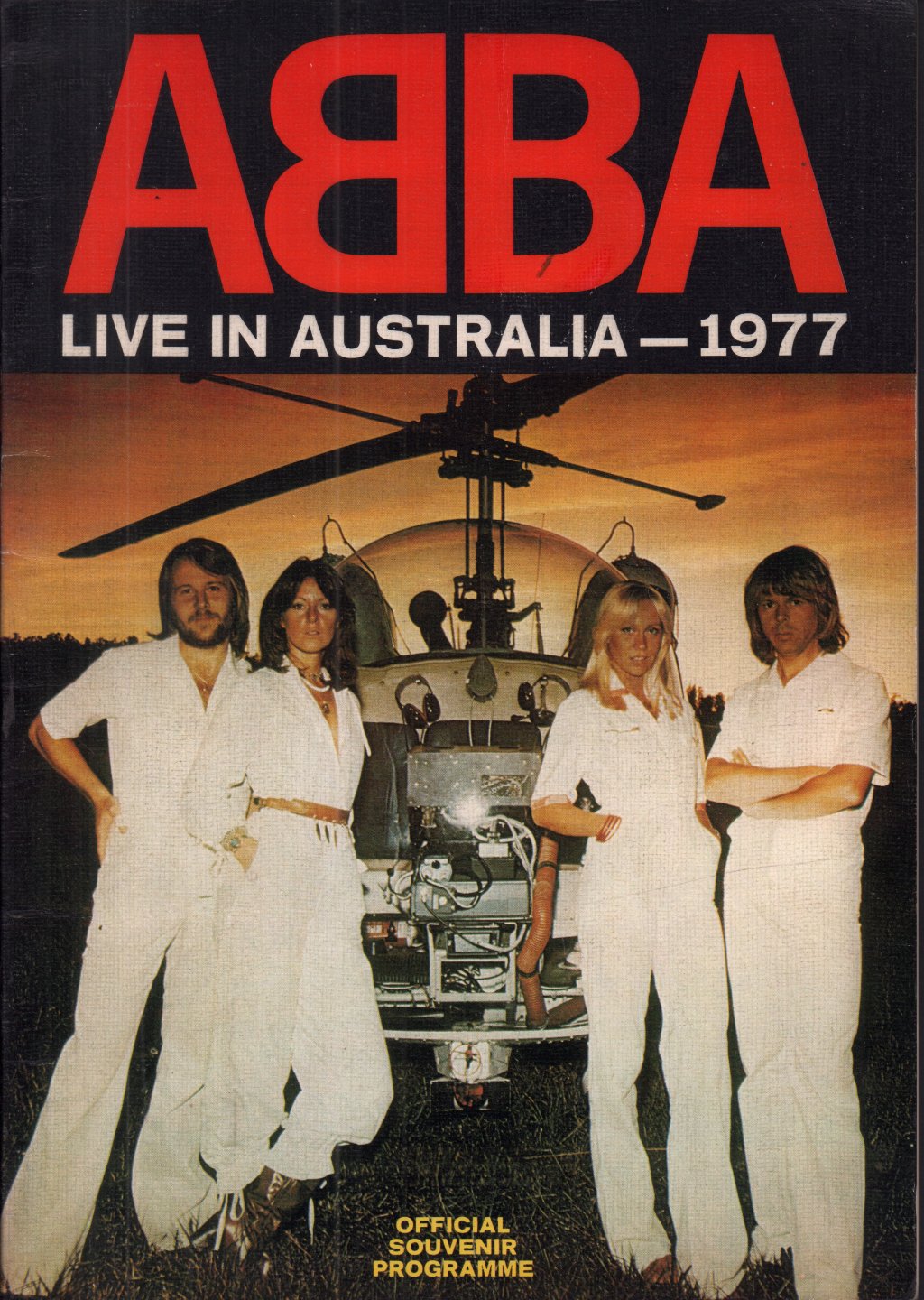 ABBA - live in australia 1977 - Tour Programme