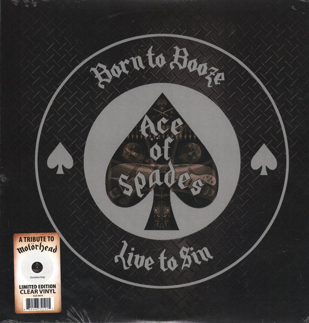 Ace Of Spades - Born To Booze - Live To Sin - Lp