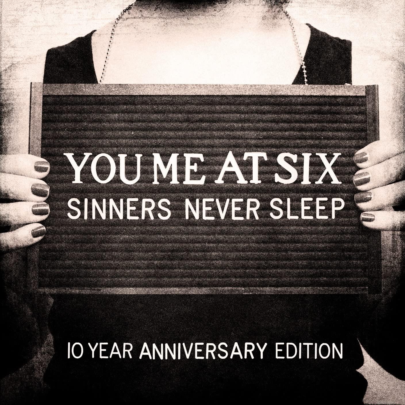 You Me At Six - Sinners Never Sleep (10th Anniversary) (Coloured Vinyl) - Lp