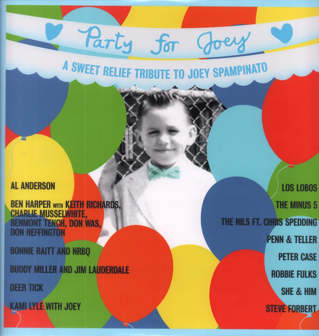 Various Artists - Party For Joey A Sweet Relief Tribute To Joey Spampinato - Lp