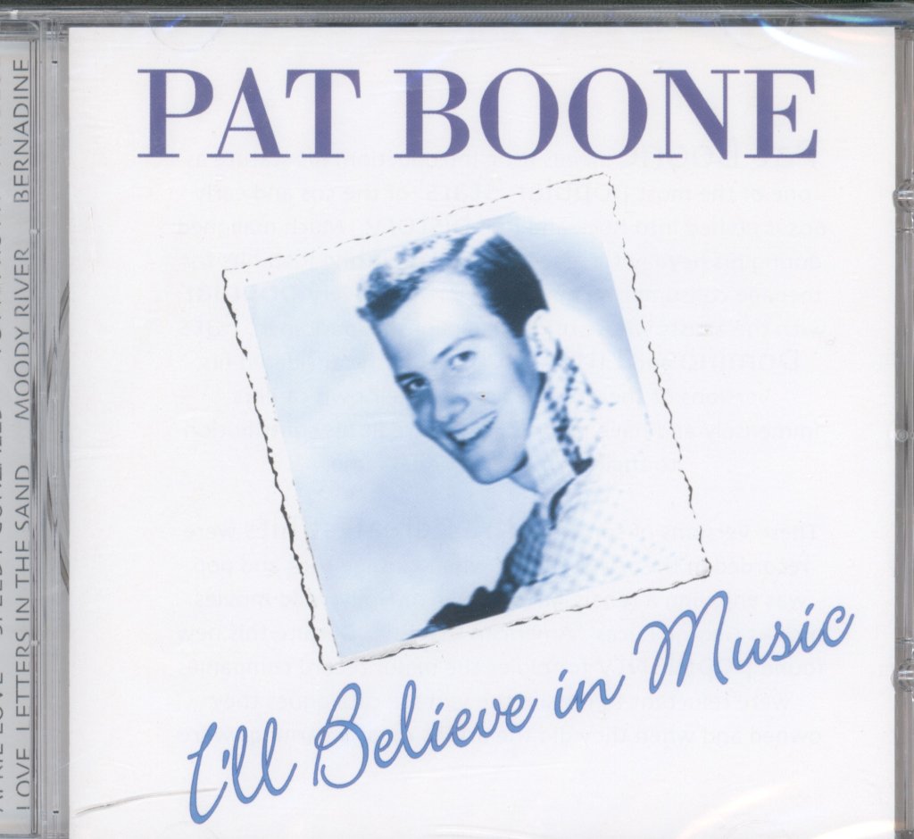 Pat Boone - I'll Believe In Music - Cd