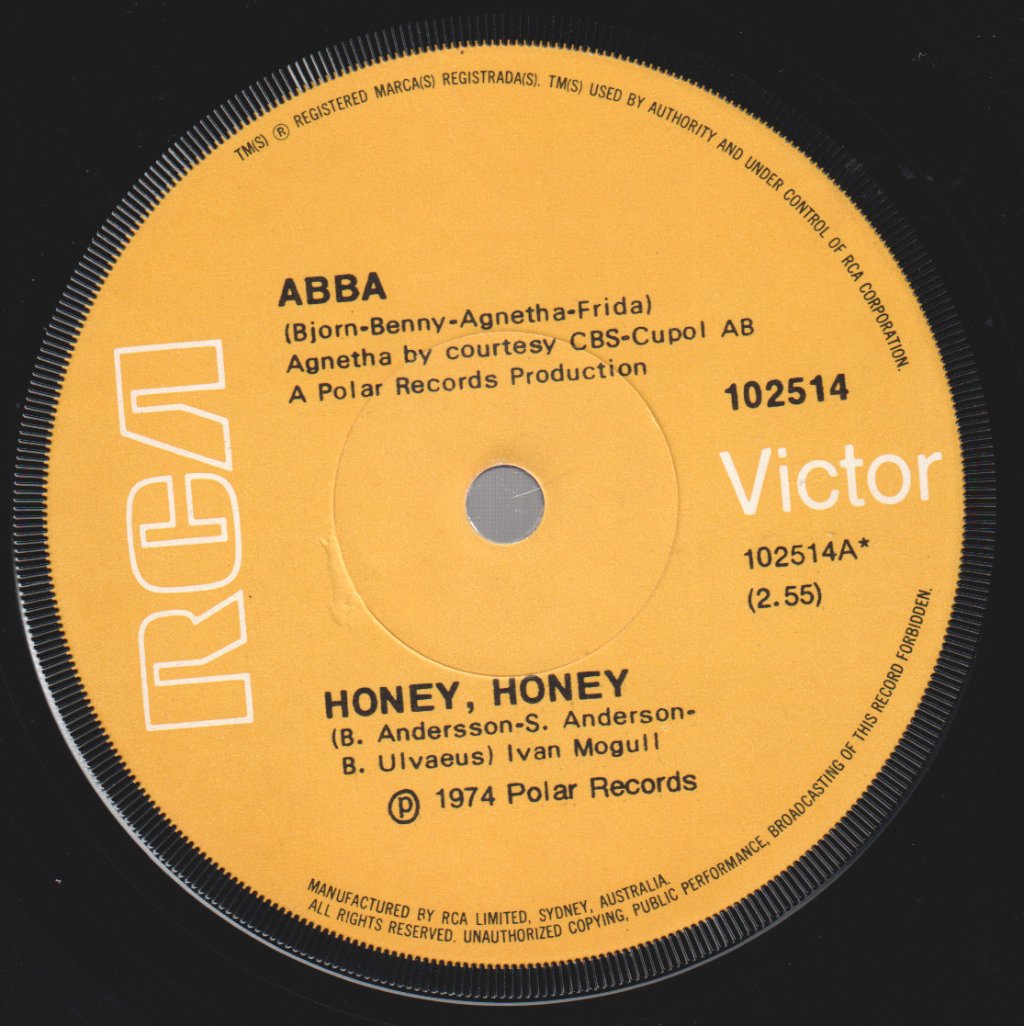 ABBA - Honey, Honey - 7 Inch