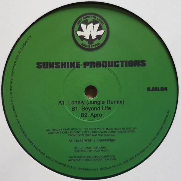 Sunshine Productions - Lonely - 12 Inch