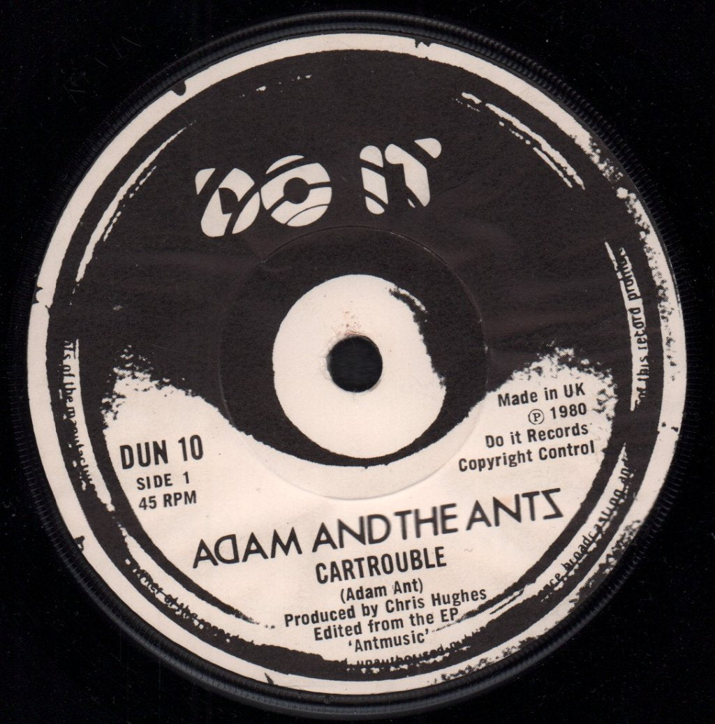 Adam And The Ants - Car Trouble - 7 Inch