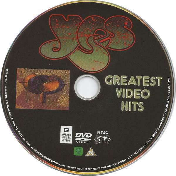 Yes - Greatest Video Hits - Dvd