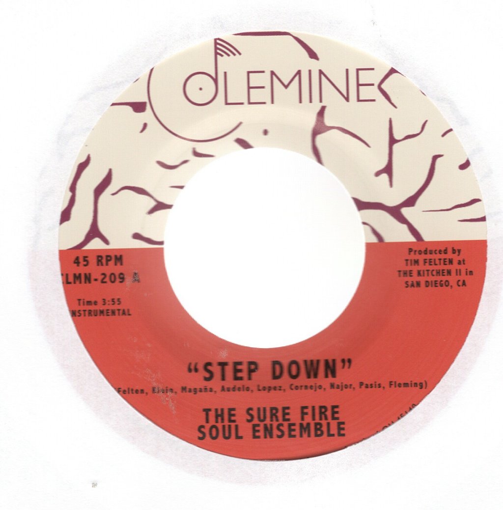 Sure Fire Soul Ensemble - Step Down - 7 Inch