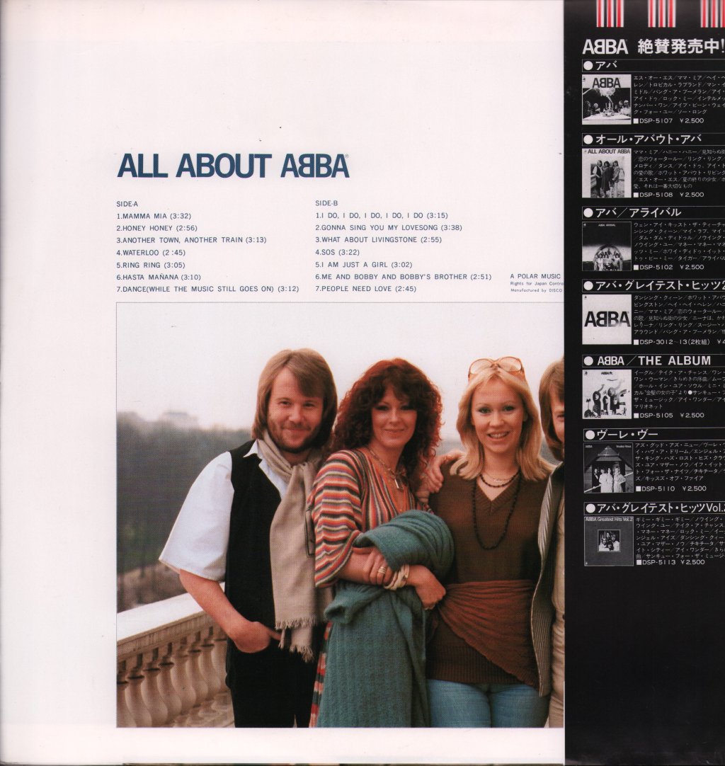 ABBA - All About ABBA - Lp