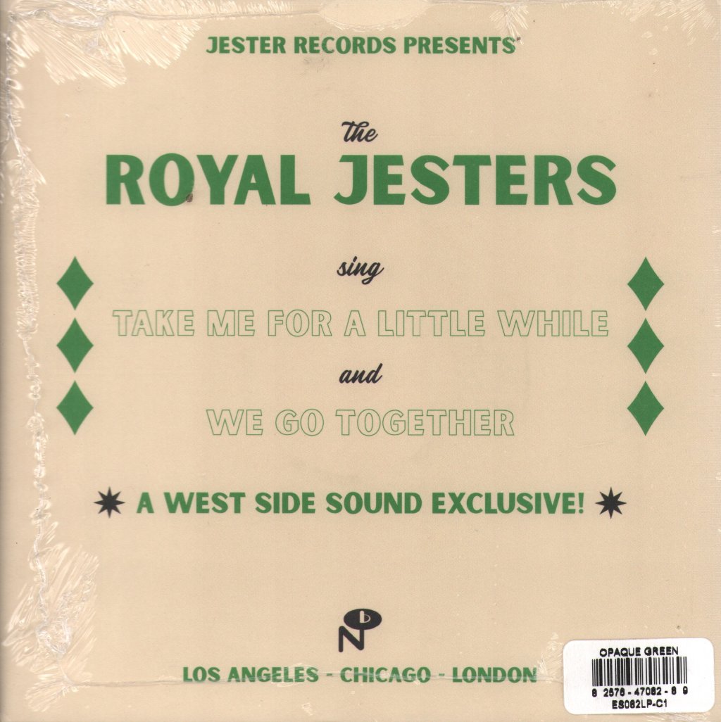 Royal Jesters - Take Me For A Little While - 7 Inch