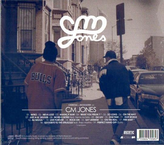 CM Jones (creestal & moshadee) - Perfect Hand Off - Cd