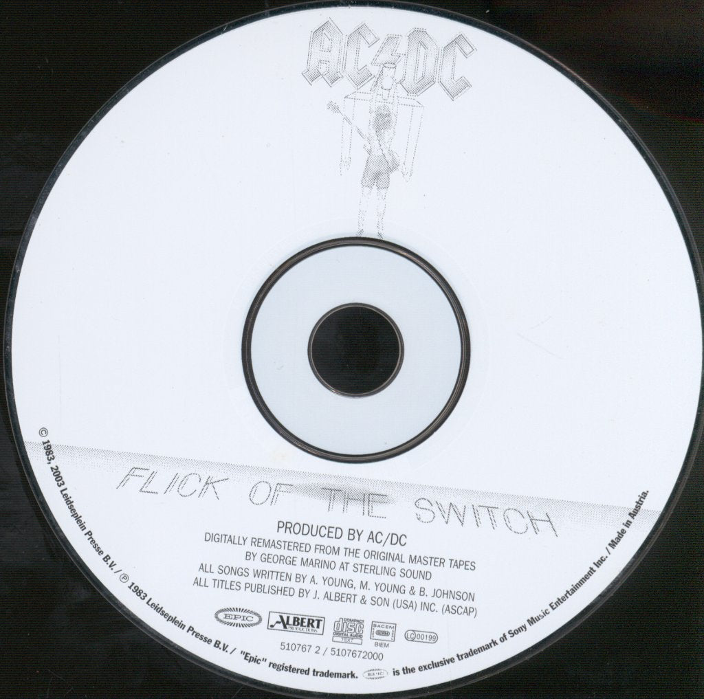 AC/DC - Flick Of The Switch - Cd