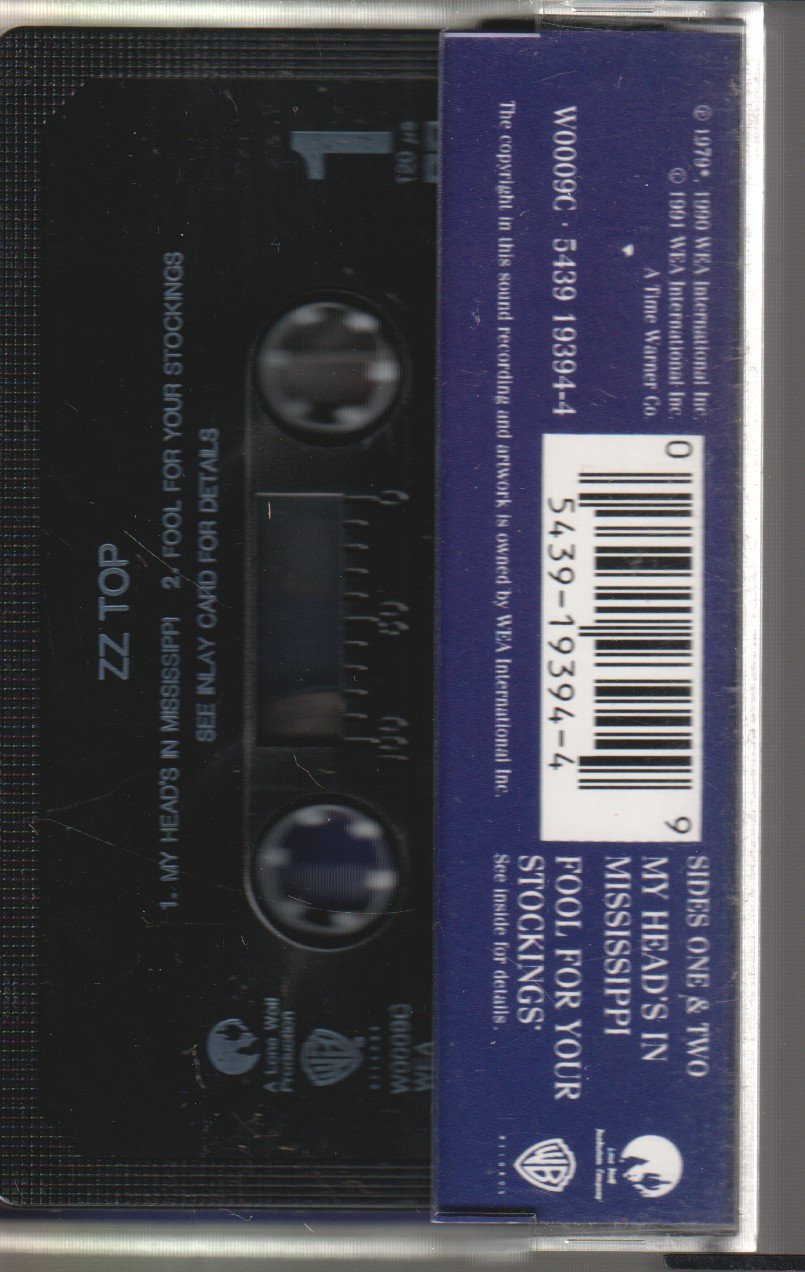 ZZ Top - My Head's In Mississippi - Cassette