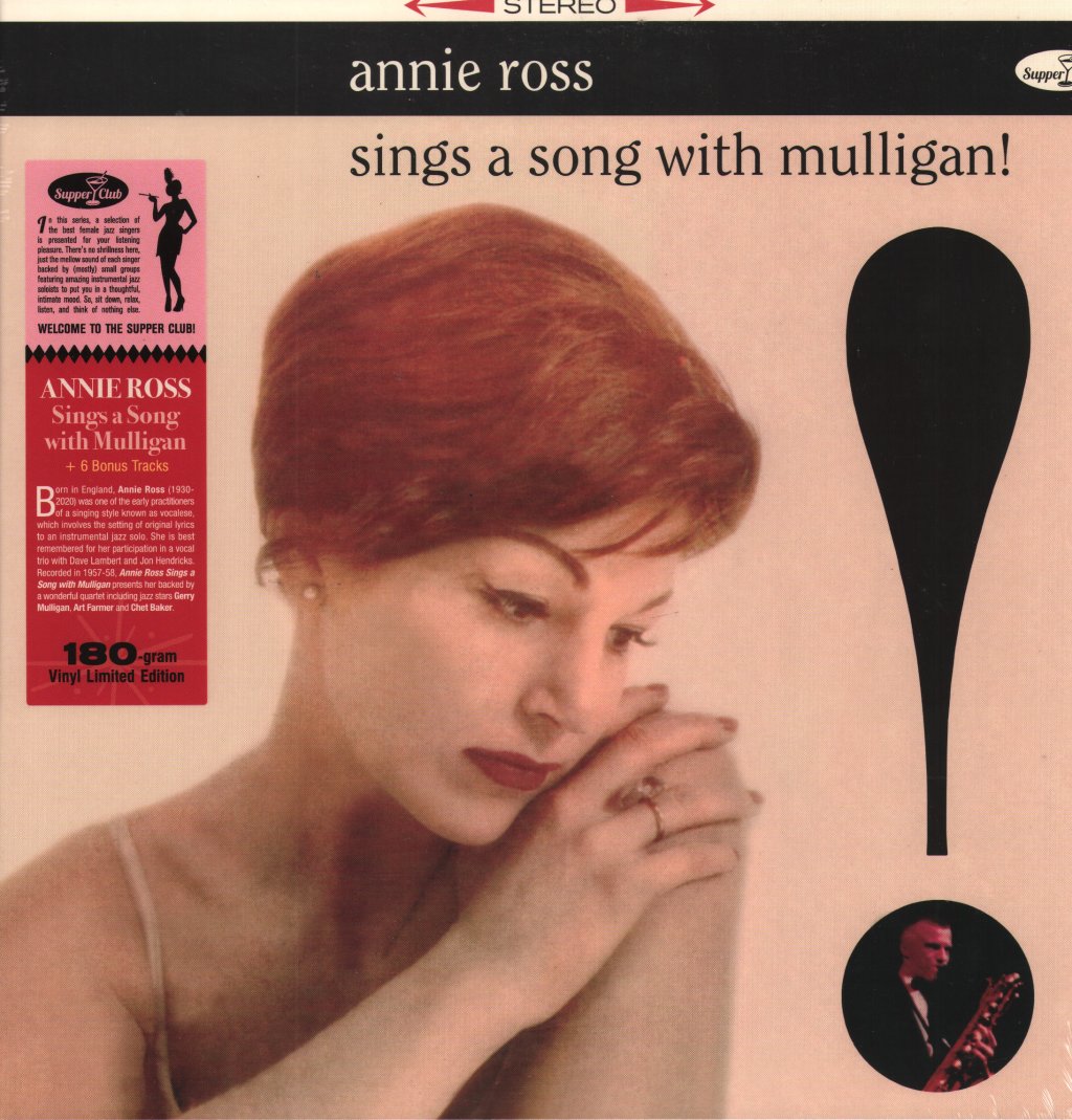 Annie Ross - Sings A Song With Mulligan! - Lp