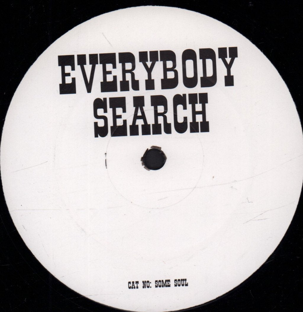 Unknown Artist - Everybody Search - 12 Inch