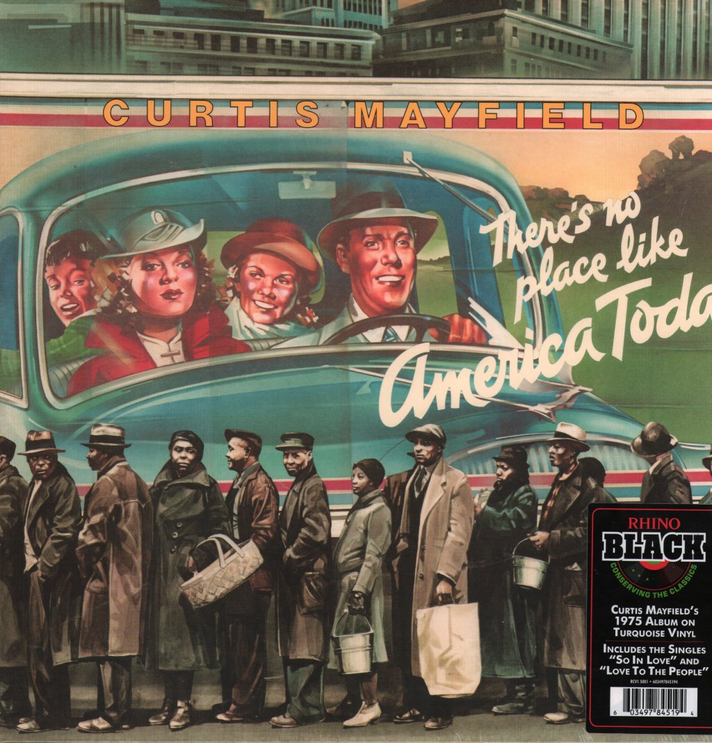 Curtis Mayfield - There's No Place Like America Today - Lp