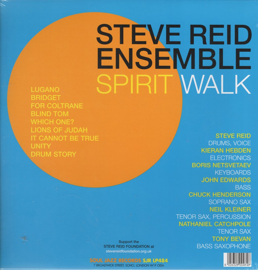 Steve Reid Ensemble - Spirit Walk - Double Lp