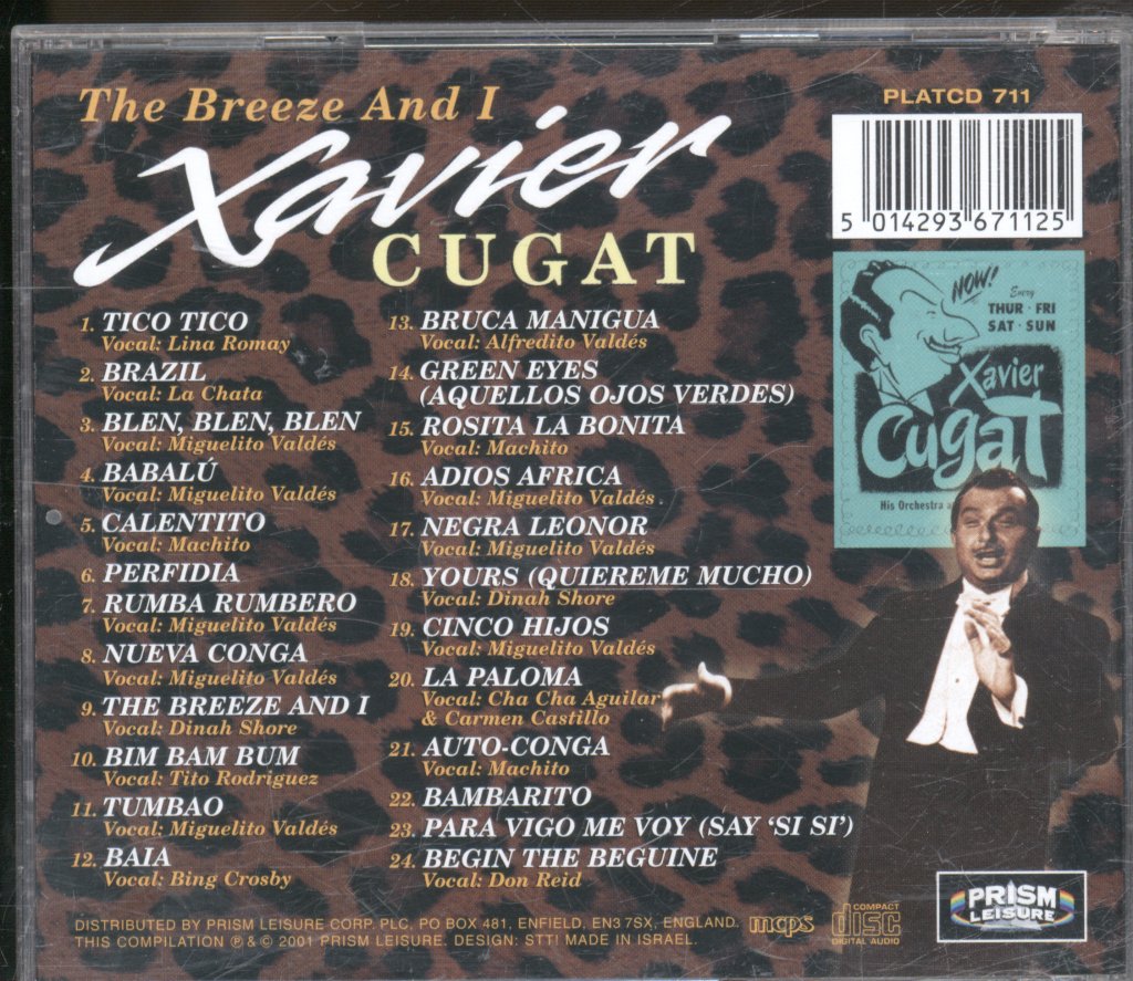 Xavier Cugat - Breeze And I - Cd