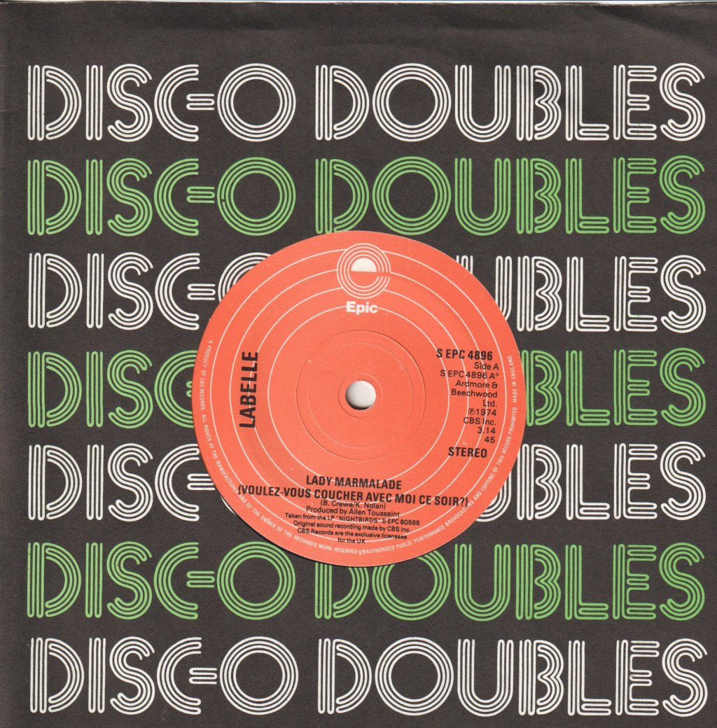 Labelle - Lady Marmalade - 7 Inch