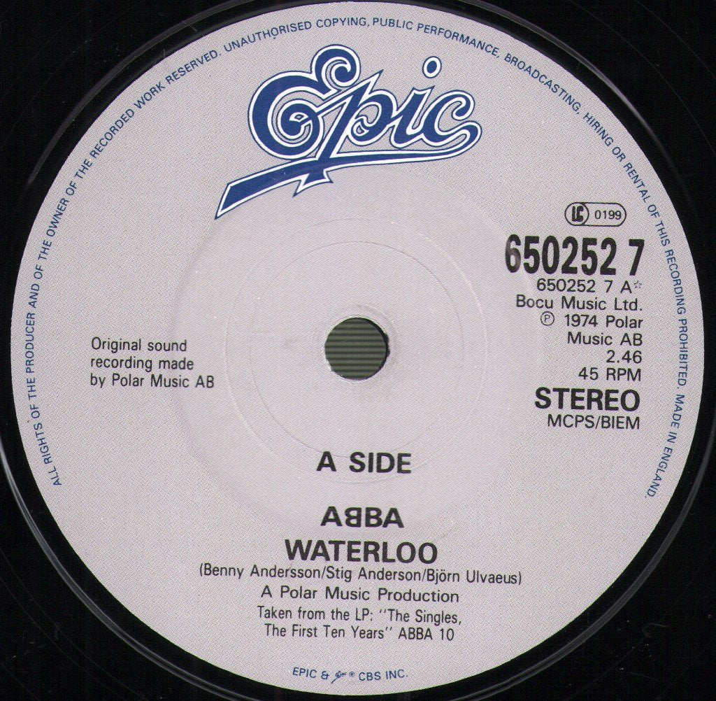 ABBA - Waterloo - 7 Inch